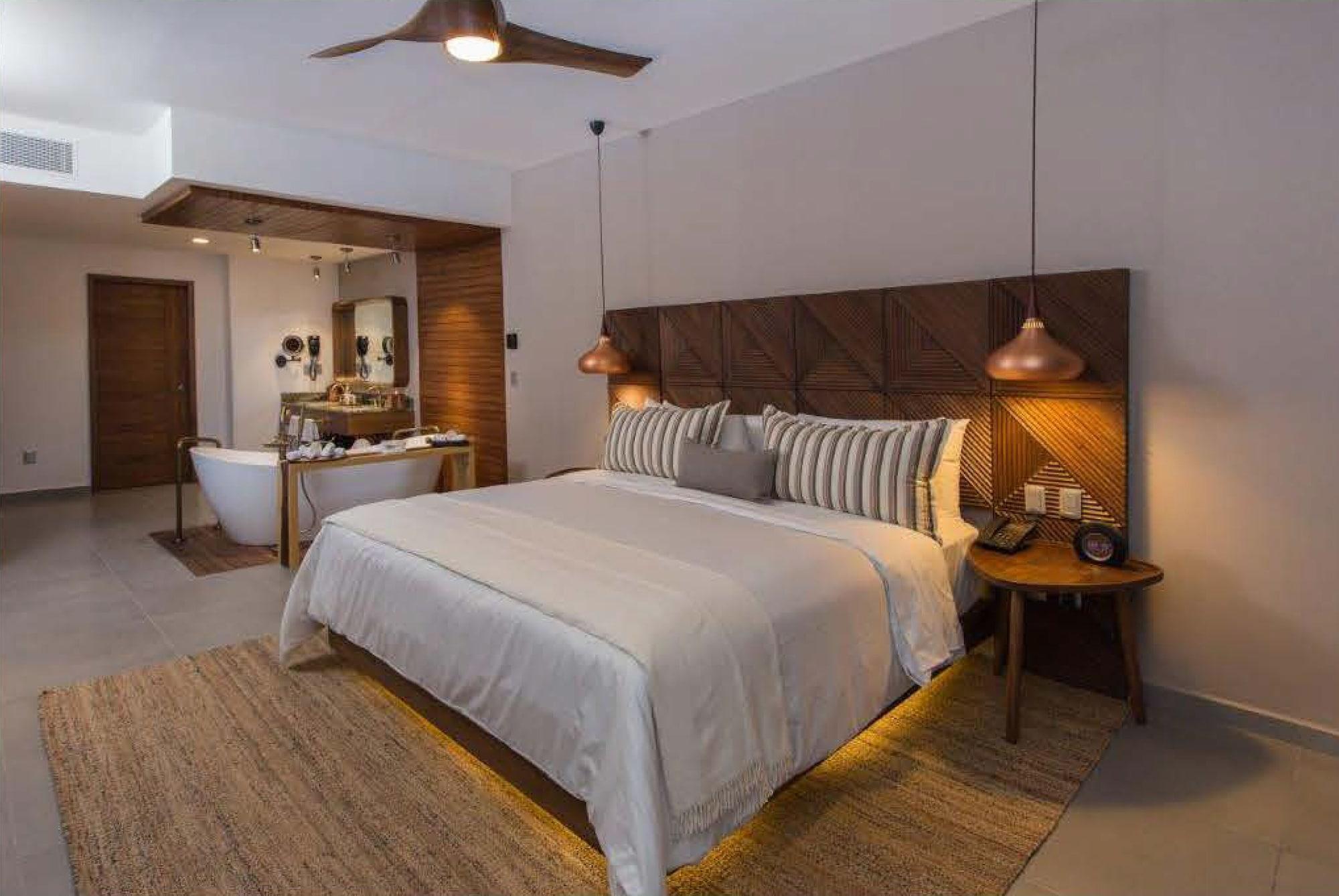 A Private Junior Suite At The All-Inclusive, Ventus At Marina El Cid Spa & Beach (Adults Only) Puerto Morelos Luaran gambar