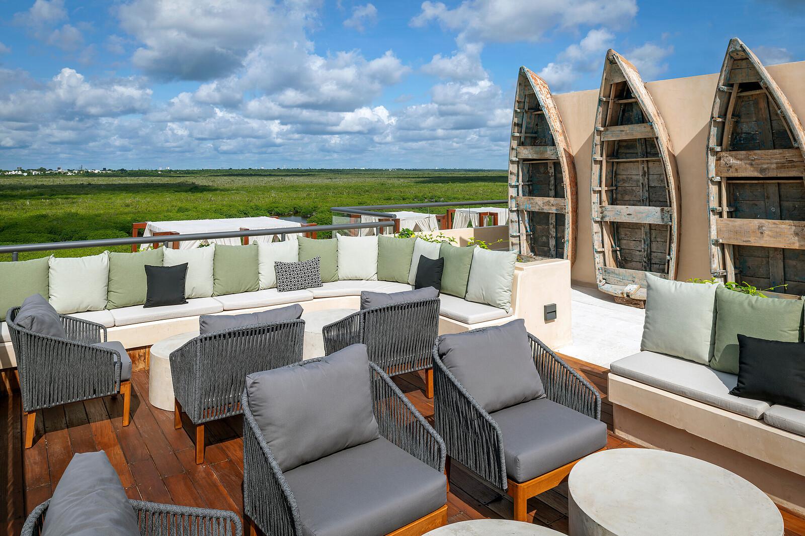 A Private Junior Suite At The All-Inclusive, Ventus At Marina El Cid Spa & Beach (Adults Only) Puerto Morelos Luaran gambar