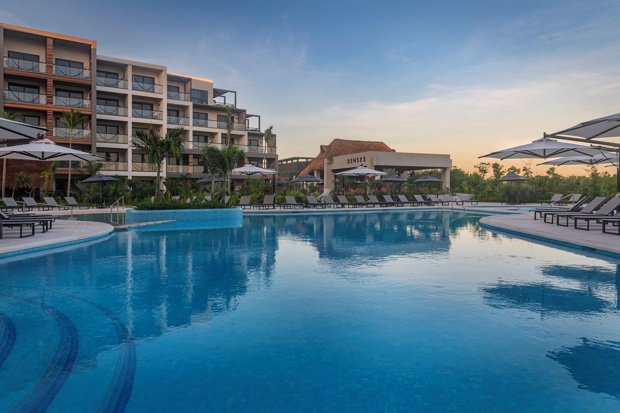 A Private Junior Suite At The All-Inclusive, Ventus At Marina El Cid Spa & Beach (Adults Only) Puerto Morelos Luaran gambar