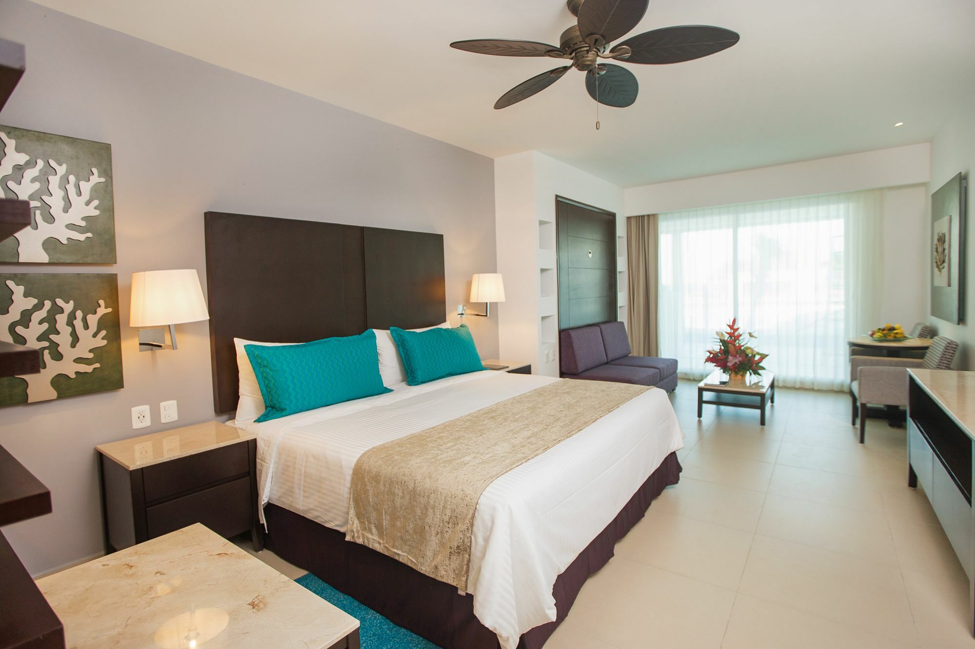 A Private Junior Suite At The All-Inclusive, Ventus At Marina El Cid Spa & Beach (Adults Only) Puerto Morelos Luaran gambar